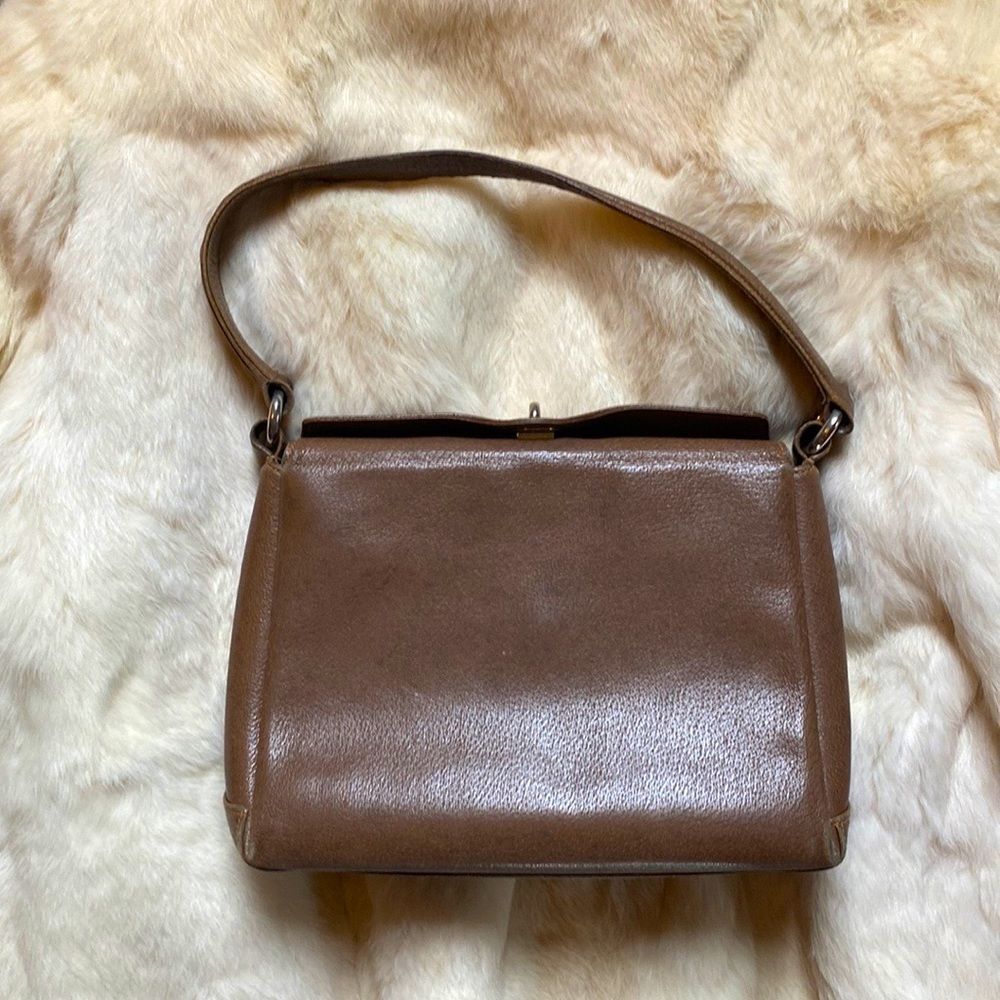 Authentic Gucci vintage leather shoulder bag